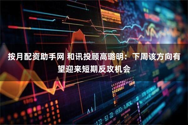按月配资助手网 和讯投顾高璐明：下周该方向有望迎来短期反攻机会